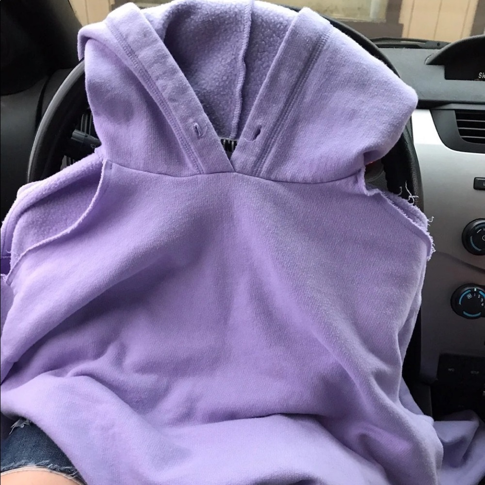 VS cutout Hoodie